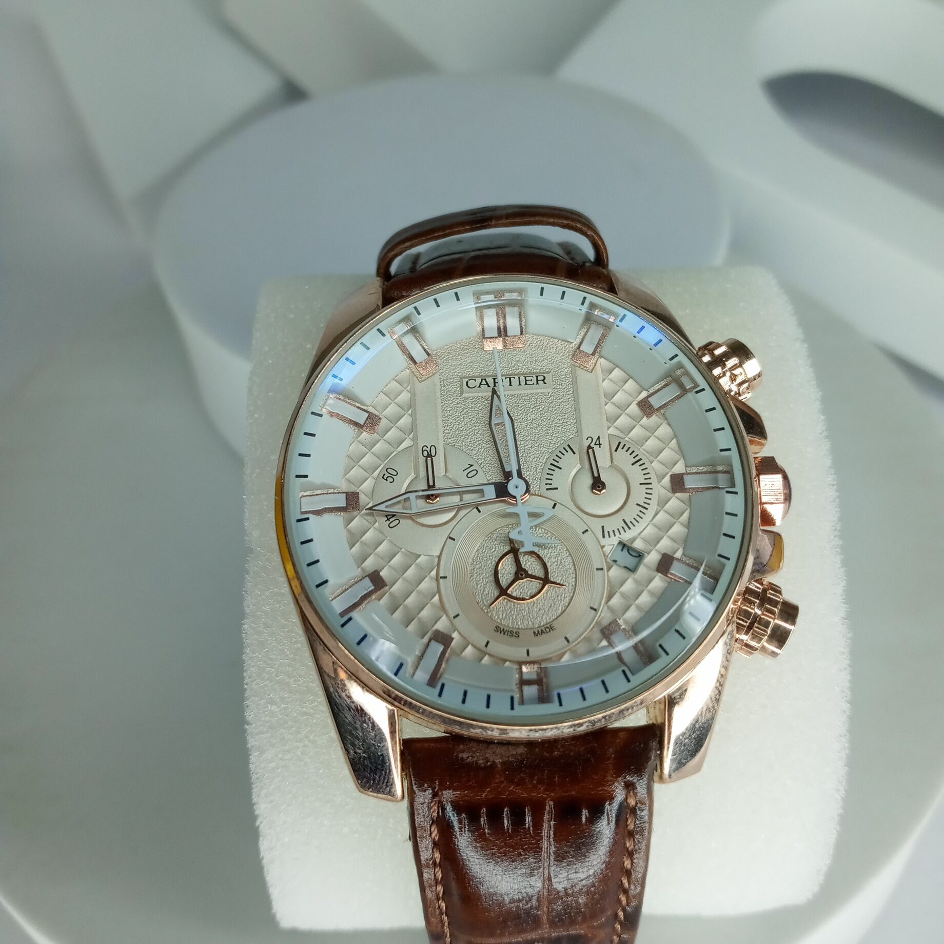 Cartier discount chronograph watch