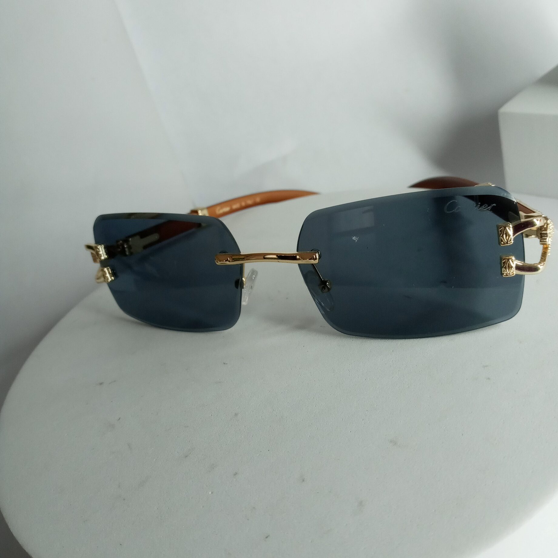 Leopard best sale cartier glasses