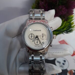 Lookworld Y017L Women's Silver Stainless Steel Chronograph Quartz Watch