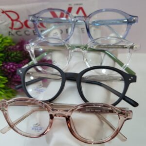 Designer Anti Blue Light Round Thick Frame Glasses