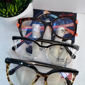 Designer TR90 Blue Light Blocking Fashion Eyeglasses (3-Pack)