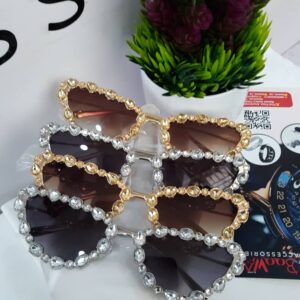 Designer Sparkling Rhinestone Cat Eye Sunglasses