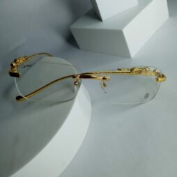 Cartier Frameless Leopard Glasses CA47