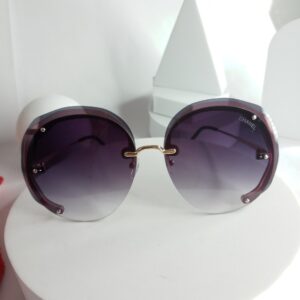 Chanel Oversized Round Gradient Women's Sunglasses