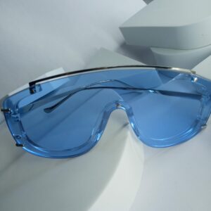 Chanel CH56 Blue Shield Designer Sunglasses for Women