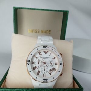 Emporio Armani 00885 Ceramica Chronograph Watch