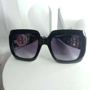 Gucci Women's Oversized Black Square Sunglasses