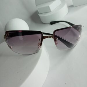 Gucci Rimless Gradient Embellished Sunglasses