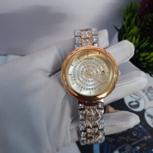 Lookworld Women's Gold  Silver Two-Tone Crystal Watch