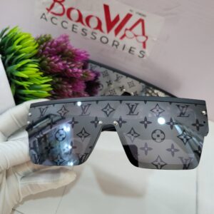 Louis Vuitton Monogram Oversized Shield Sunglasses