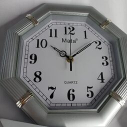 Mata Octagon Small Wall Clock | Premium Nigerian Durable Timepiece