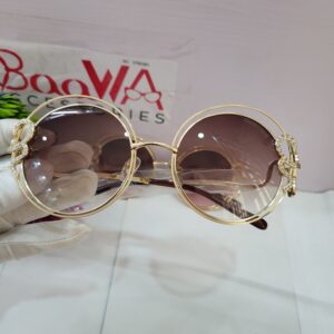 Roberto Cavalli Rounded Stone Women Glasses RC372