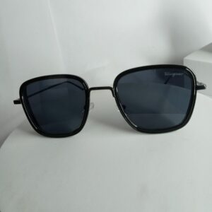 Salvatore Ferragamo Black Square Unisex Sunglasses