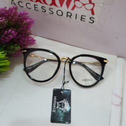 Versace Rounded Thick frame glasses VE367
