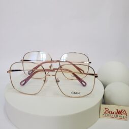 Chloe Designer Collection Square Metal Frame Eyeglasses CE2138/CE2135