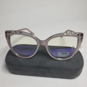 Designer 32070 Women's TR90 Cat-Eye Blue Light Blocking Glasses