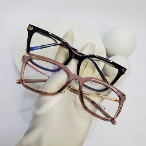Designer 81536 Unisex Fashion Cat-Eye Rectangle Eyeglasses