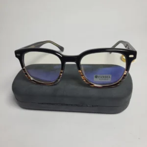 FANDIA Eyewear Unisex Blue Light Blocking Square Full-Rim Glasses