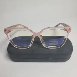 designer collection unisex square frame eyewear with blue li 01 - Designer Collection Fandia 82265 Women's Cat-Eye Blue Light Blocking Glasses