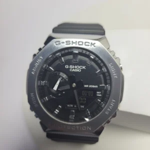 Casio G-Shock 6M2100/5611 Men's Metal Bezel Hybrid Watch