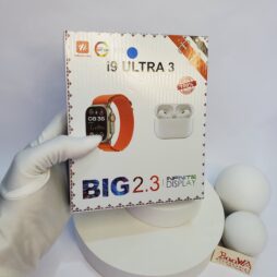 i9 ultra 3 smartwatch with wireless earbuds dual straps 04 - HiWatch Ultra i9 Ultra 3 Smartwatch with 2.3 AMOLED Infinite Display & Earbuds Combo