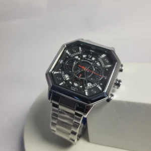 Poedagar 938B Men's Quartz Chronograph Stainless Steel Watch