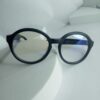 Anderne AN14 Black Rounded Full-Rim Eyeglasses