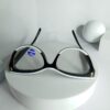 Designer Women's Cat-Eye Anti Blue Light Glasses - Black  White AS95