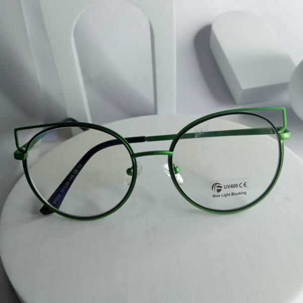 Designer 1235 Red Cat Eye Blue Light Blocking Glasses