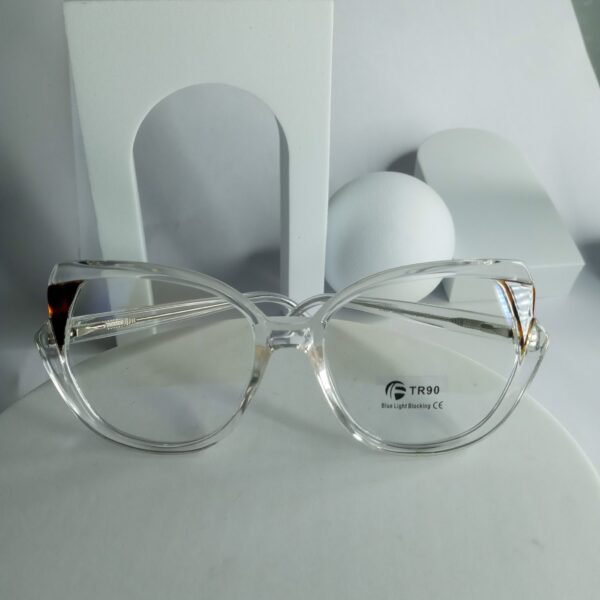 Designer TR90 Clear Cat-Eye Blue Light Blocking Glasses