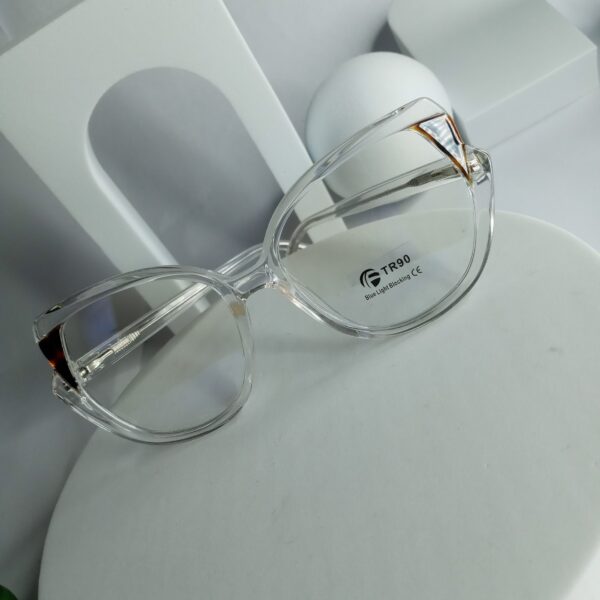Designer TR90 Clear Cat-Eye Blue Light Blocking Glasses
