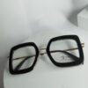 Designer Black Square Blue Light Blocking UV400 Glasses AS99