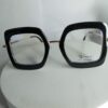 Designer Black Square Blue Light Blocking UV400 Glasses AS99