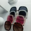 Anna Karin Karlsson Limited Edition Hexagon Oversized Pink Tinted Sunglasses