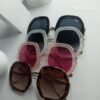Anna Karin Karlsson Limited Edition Hexagon Oversized Pink Tinted Sunglasses