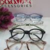 Designer Anti Blue Light Round Thick Frame Glasses