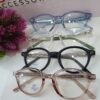 Designer Anti Blue Light Round Thick Frame Glasses