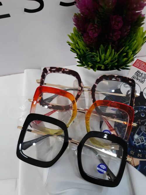 Designer Unisex Stylish Square Anti-Blue Light Glasses