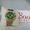 Audemars Piguet Royal Oak Automatic Chronograph Gold Green Dial