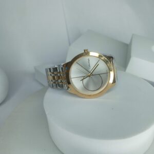 Calvin Klein Men's Two-Tone Gold Silver Analog Watch