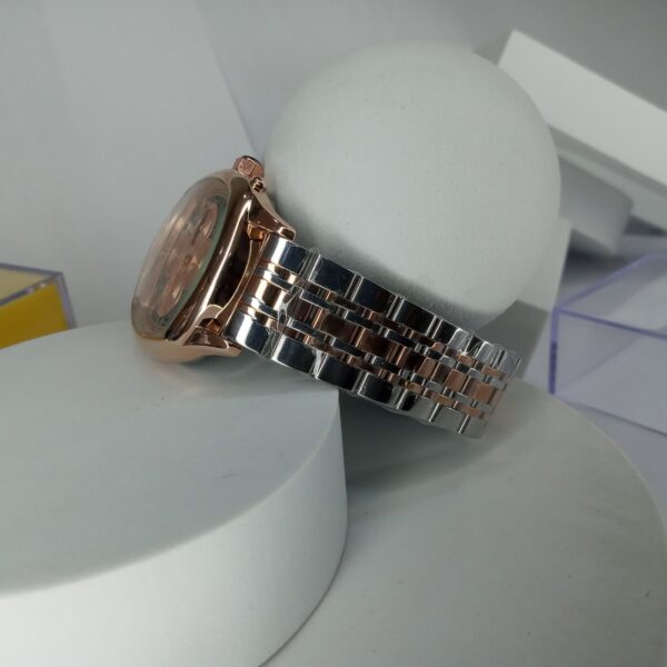 Cartier Men's Rose Gold Skeleton Chronograph Stainless Steel Watch