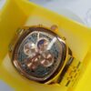 Cartier Men's Rose Gold Skeleton Chronograph Stainless Steel Watch