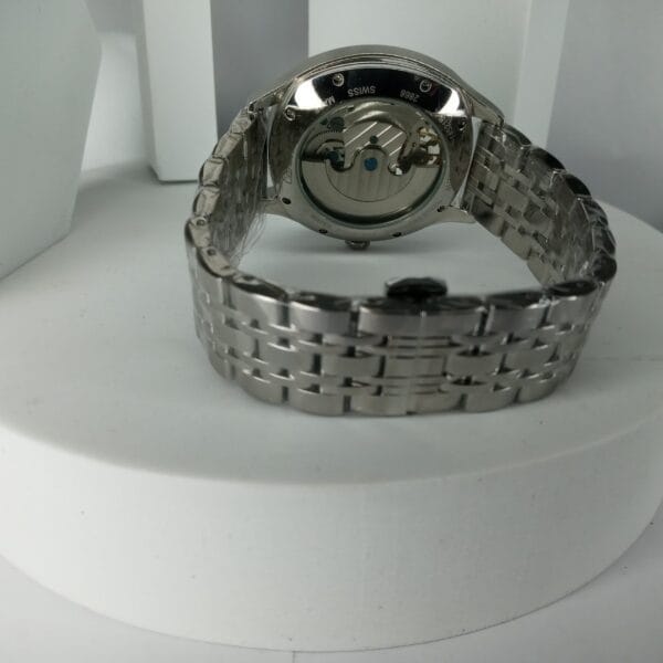 Cartier Tonneau Skeleton Automatic Men's Silver Watch