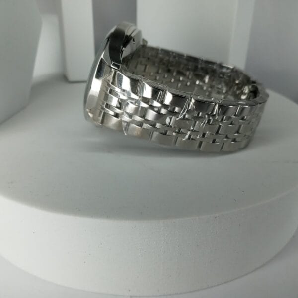 Cartier Tonneau Skeleton Automatic Men's Silver Watch