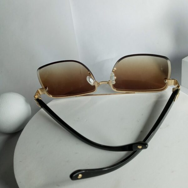 Cartier CA28 Men's Rimless Square Gradient Sunglasses