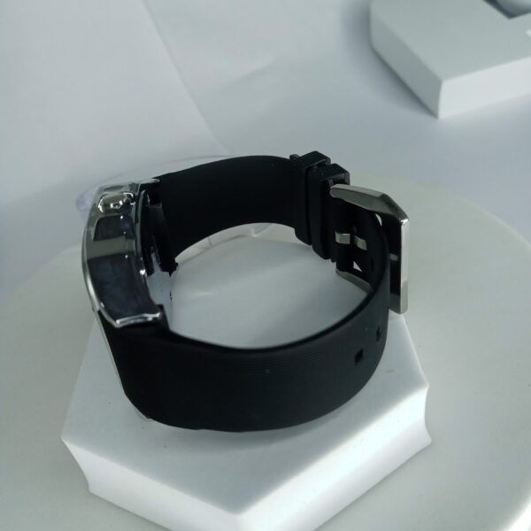 Cartier Santos-Dumont Style Men's Rose Gold  White Rubber Watch