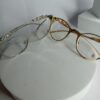 Cartier Silver Metal Cat-Eye Prescription Ready Glasses CA23