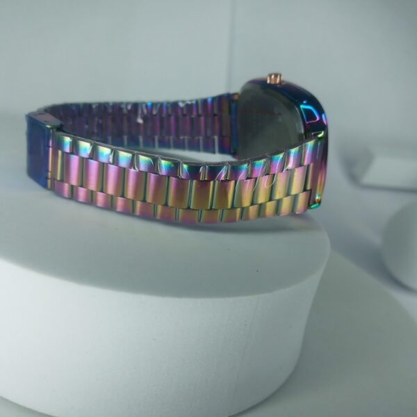 Casio Gold Stainless Steel Square Quartz Analog Watch