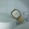 Casio Gold Stainless Steel Square Quartz Analog Watch