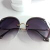 Chanel Oversized Round Gradient Women's Sunglasses